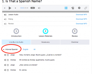 What kind of Spanish do you learn with Spanish Pod 101?