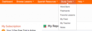 Can I find Spanish reading material at SpanishPod101? Review